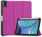  Husă din LEATHER Apple iPad mini 6 2021 / mini 7 2024 violet