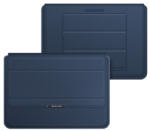  Husa 4in1 pentru laptop cu diagonala de 15, 6 " albastru închis Geanta, rucsac laptop