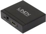 LINDY Media convertor Lindy HDMI 4K Splitter 2 Port 3D 2160p30 (LY-38158) - vexio