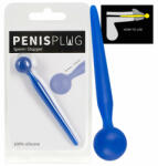 You2Toys Dilator Sperm Stopper - gömbös, szilikon húgycsőtágító dildó (kék) - szexaruhaz