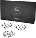 Bijoux Indiscrets Csillogó gyémántok intim ékszer szett - 3 részes (fekete) - szexaruhaz