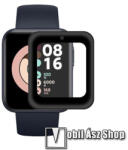ENKAY Xiaomi Mi Watch Lite, Redmi Watch, ENKAY okosóra flexibilis üvegfólia, Full cover, 1db, Fekete