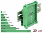 Delock Laprögzítő 20 cm hosszú DIN Rail-ekhez (65986)