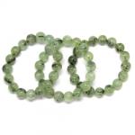  Bratara Prehnit cu Epidot Diametru 62 din Margele Rotunde - 13 mm