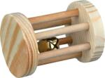 TRIXIE rolă de joaca din lemn cu clopotel pentru rozatoare (5 x 7 cm)