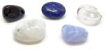  Bak - kalcedon, hegyikristály, lapis lazuli, ónix, holdkő ásvány marokkövek