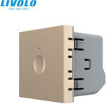 LIVOLO Modul intrerupator simplu cap-scara cruce Livolo ZIG BEE model nou (VL-FC1SZ-2AP)