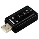 Hama Placa de sunet Hama 7.1, USB, Black (00051620)