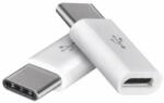 EMOS Adapter micro USB-B 2.0 / USB-C 2.0, fehér, 2db (2335072310)