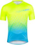 Force Tricou maneca scurta Force MTB Angle, albastru/fluo, 4XL (FRC9001521-4XL)