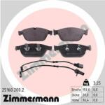 ZIMMERMANN set placute frana, frana disc ZIMMERMANN 25160.200. 2