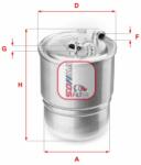 SOFIMA filtru combustibil SOFIMA S 4107 NR (S 4107 NR) - automobilus