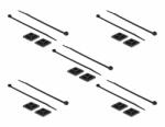 Delock Kábelkötegelő talp 28 x 28 mm, kábelkötegelővel, melynek hossza 300 mm x szélessége 3, 4 mm fe (18681) - dellaprint