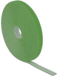 Delock Hurkolható rögzítok, 10 m x 13 mm (H x Sz) tekercs, zöld (18728) - dellaprint