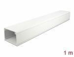 Delock Kábelcsatorna fedéllel 83 x 54 mm - hossza 1 m fehér (20724)