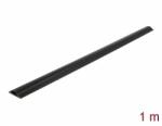 Delock Kábelcsatorna 30 x 8 mm - hossza 1 m, fekete (20709)