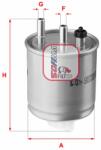 SOFIMA filtru combustibil SOFIMA S 4117 NR (S 4117 NR) - automobilus