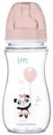 Canpol babies Антиколик шише Canpol - Exotic Animals, 12м +, 300 ml, розово (35/222_pin) - ozone