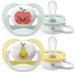 Philips Suzetă Ultra neutru de aer 0-6m 2 buc (AGS982388)