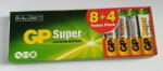 GP Batteries elem Super LR03 Micro AAA 12db/csom. - Kiárusítás (B1310T2)