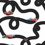 DECOFUN Rola tapet 10 x 0, 52m disney cars ta01897