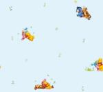 DECOFUN Rola tapet 10 x 0, 52 m winnie the pooh wood ta00097