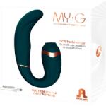 Adrien Lastic My G g-pont vibrátor, léghullámos csiklóizgatóval (sötétkék) - szeresdmagad