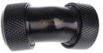 Alphacool Fiting compresie la 45 grade pentru tuburi rigide Alphacool Eiszapfen 2x 13mm Hard Tube - Deep Black, 17403