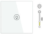 Dimmer WiFi Сензорен Мулти Димер Ключ за Осветление - 49575