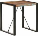 vidaXL Masă de bucătărie, 70 x 70 x 75 cm, lemn masiv reciclat (321597)