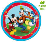 Procos S. A Party tányér, Mickey mouse Rock - The House, 8 db/cs, 23cm