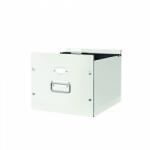 Leitz Cutie LEITZ Click & Store, pentru 15 dosare suspendabile - alb