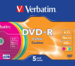 Verbatim Dvd-r Azo 4.7gb 16x Colour Surface (43557)