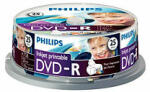 Philips DVD-R 4.7GB (25 buc. Spindle, 16x), printabil, (DM4I6B25F/00)