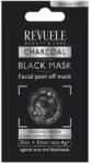 Revuele Mască cu cărbune pentru față - Revuele Peel Off Active Charcoal Black Facial Mask 15 ml Masca de fata