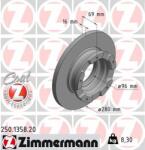 ZIMMERMANN Disc frana ZIMMERMANN COAT Z 250.1358. 20 (250.1358.20)