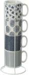 5five Simple Smart Set 4 cani Japan, ceramica, 260 ml