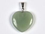  Jáde kis szív medál