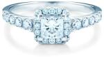 SAVICKI Inel de logodnă SAVICKI: aur alb, diamant - savicki - 14 276,00 RON