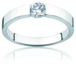 SAVICKI Inel de logodnă Minimalism: aur alb, cu diamant - savicki - 11 837,00 RON