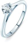 SAVICKI Inel de logodnă Light: aur alb, diamant - savicki - 9 380,00 RON
