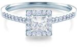 SAVICKI Inel de logodnă SAVICKI: aur alb, diamant - savicki - 16 296,00 RON