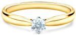 SAVICKI Inel de logodnă SAVICKI: aur bicolor, diamant - savicki - 7 461,00 RON
