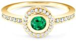 SAVICKI Inel Secret Garden: aur, smarald - savicki - 8 485,00 RON