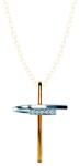 SAVICKI Pandantiv SAVICKI: aur bicolor, diamante - savicki - 3 451,00 RON