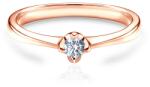 SAVICKI Inel de logodnă SAVICKI: aur roz, diamant - savicki - 4 288,00 RON