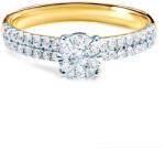 SAVICKI Inel de logodnă SAVICKI: aur bicolor, diamante - savicki - 13 793,00 RON