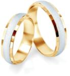 SAVICKI Verighete: aur bicolor, semicirculare, 4, 5 mm - savicki - 10 292,00 RON