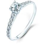 SAVICKI Inel de logodnă Share Your Love: aur alb, diamant - savicki - 5 769,00 RON