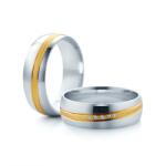 SAVICKI Verighete: aur bicolor, rotunde, 6 mm - savicki - 13 466,00 RON